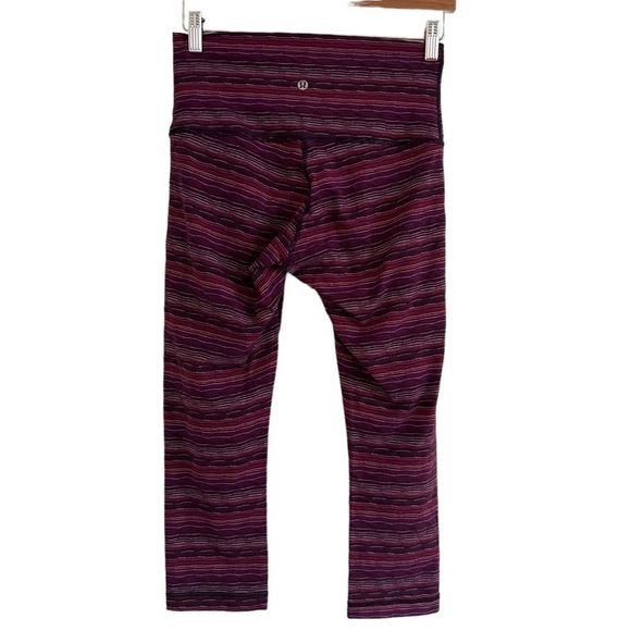 Lululemon wunder under stripe leggings size 8 - Picture 3 of 6